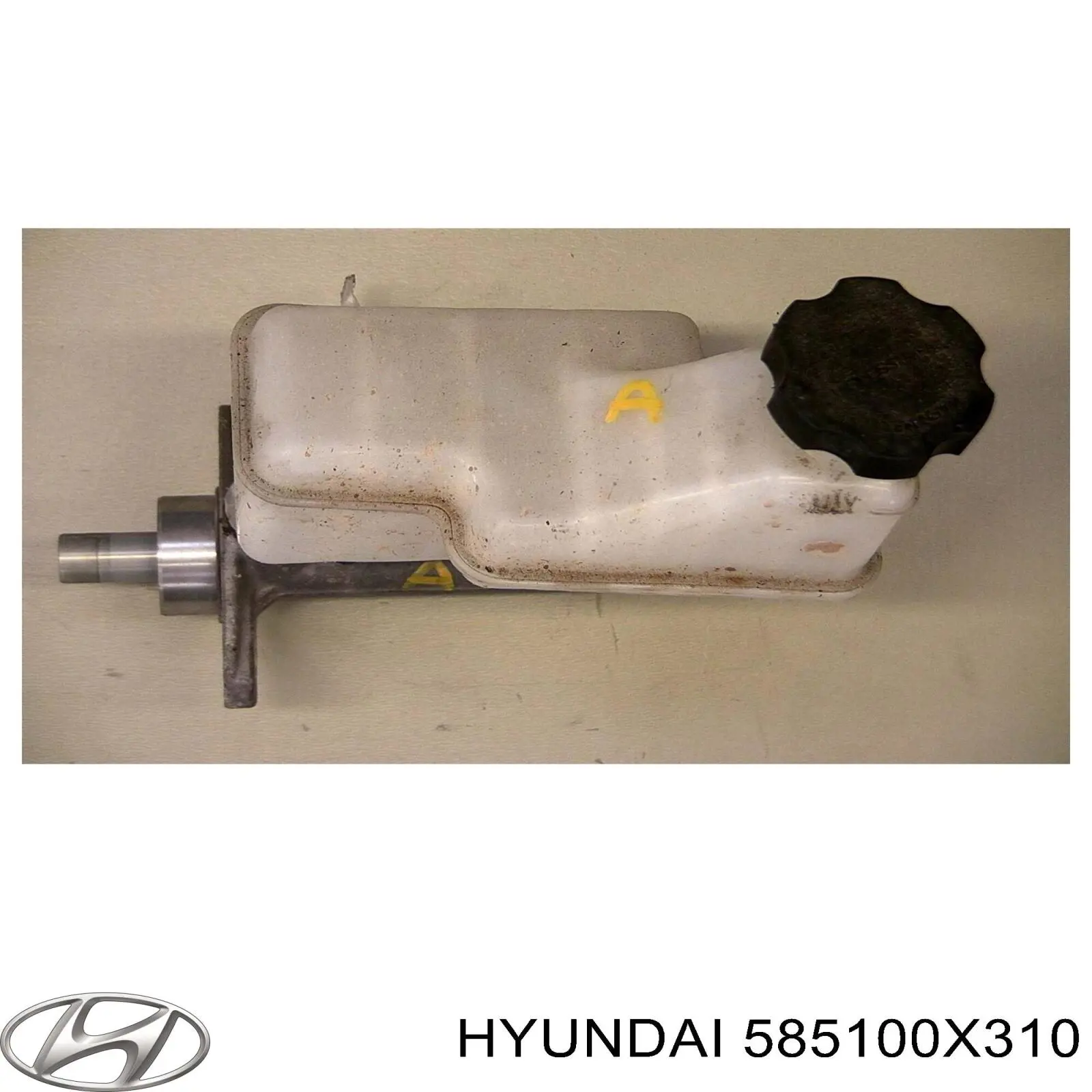 585100X310 Hyundai/Kia цилиндр тормозной главный