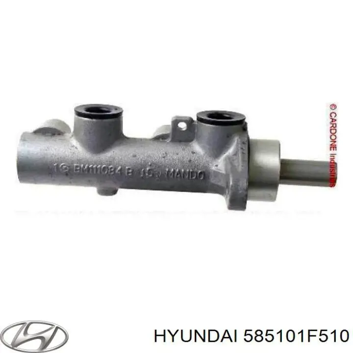 Цилиндр главный тормоза (гидротормозов) Mando EX585102E510 цена, от 99.63 USD