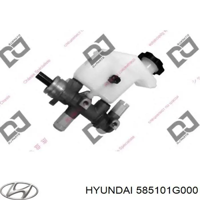 Купить 585101G000 Hyundai/Kia Главный тормозной цилиндр