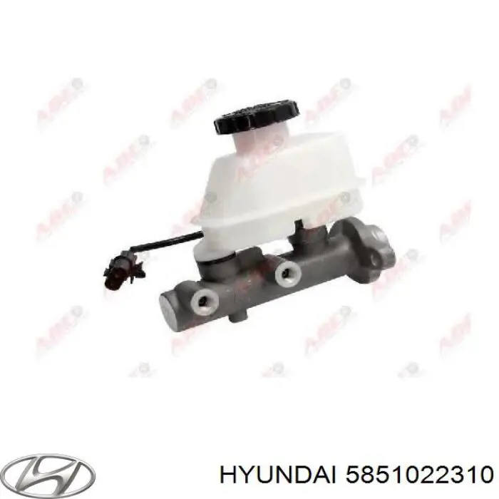 Цилиндр тормозной главный на Hyundai Accent 