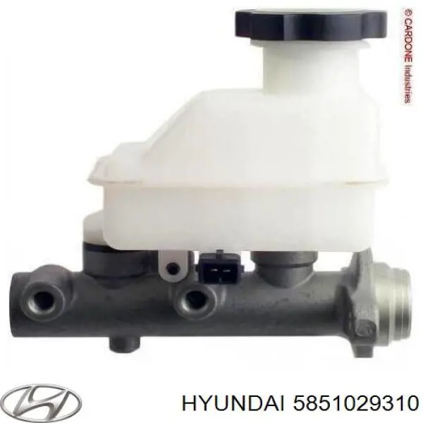Цилиндр тормозной главный на Hyundai Coupe RD
