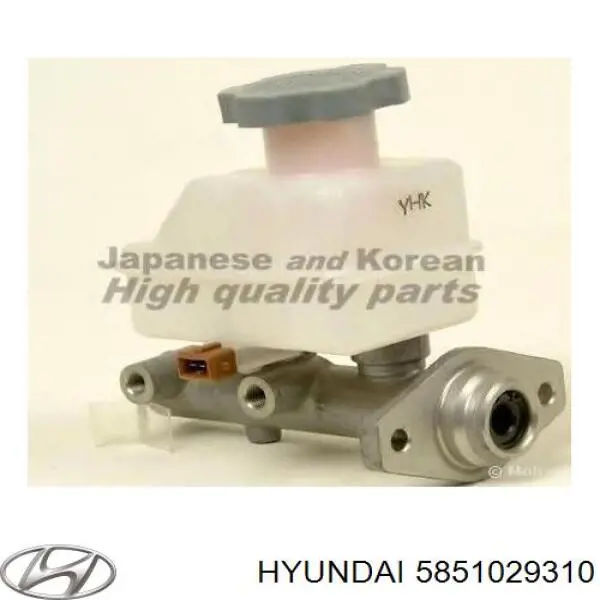 5851029310 Hyundai/Kia Цилиндр тормозной, главный