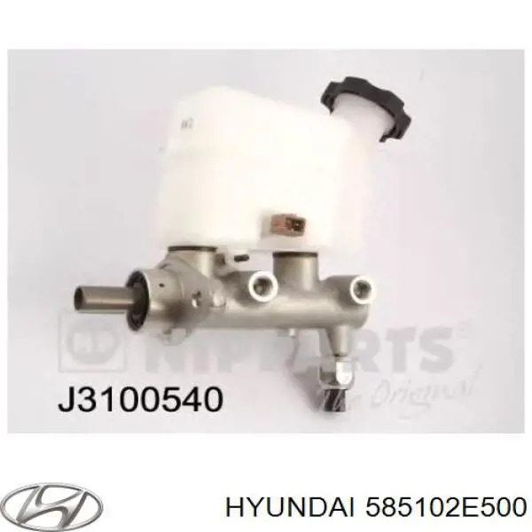 Цилиндр главный тормоза (гидротормозов) Hyundai/Kia 585102E500 цена, от 31.67 USD