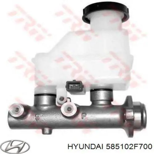 Купить 585102F700 Hyundai/Kia Главный тормозной цилиндр