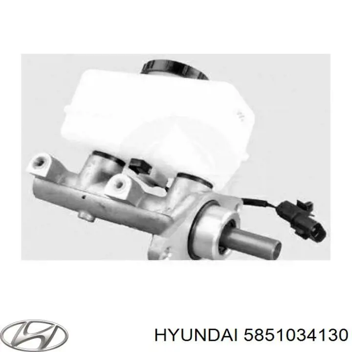 Купить 5851034130 Hyundai/Kia Главный тормозной цилиндр