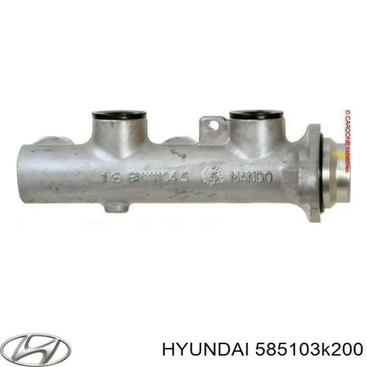 Цилиндр тормозной главный Hyundai/Kia 585103K200
