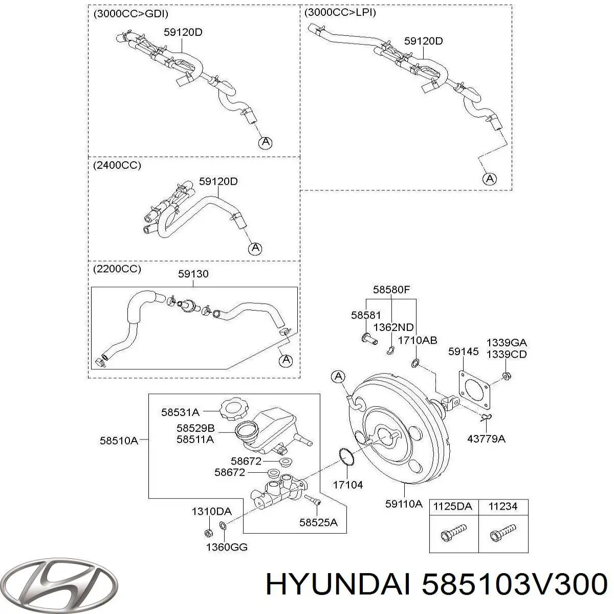  585103V300 Hyundai/Kia