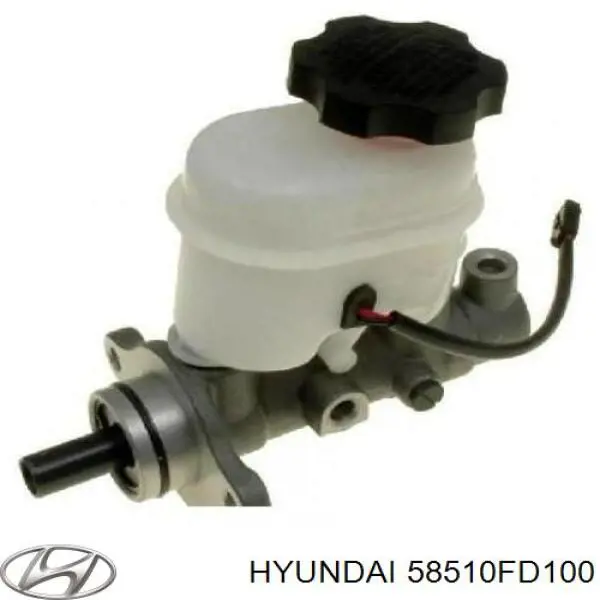 Цилиндр главный тормоза (гидротормозов) Hyundai/Kia 58510FD100 цена, от 95.47 USD