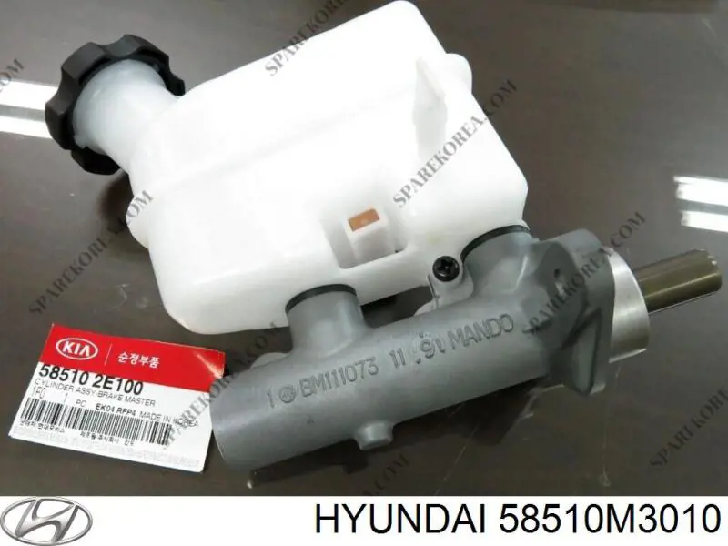 Цилиндр тормозной главный на Hyundai Santamo 