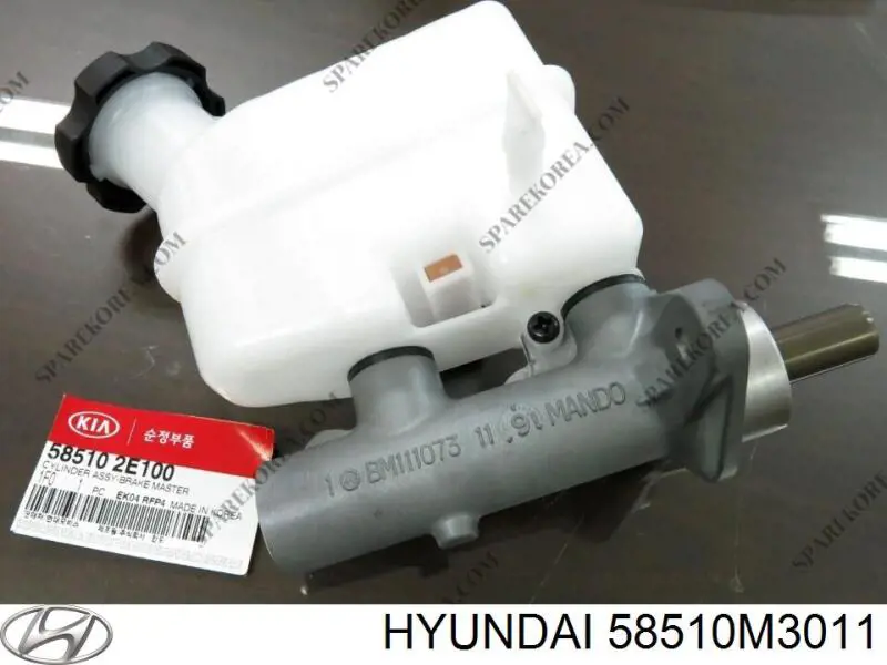 Цилиндр тормозной главный 58510M3011 Hyundai/Kia