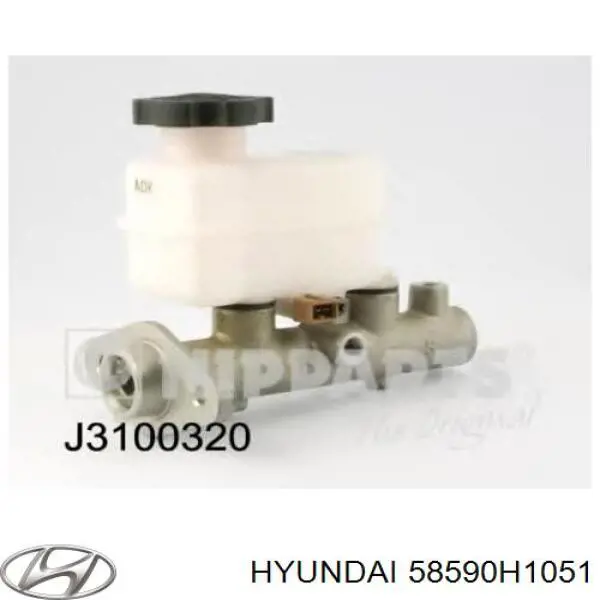 58590H1051 Hyundai/Kia Цилиндр тормозной, главный