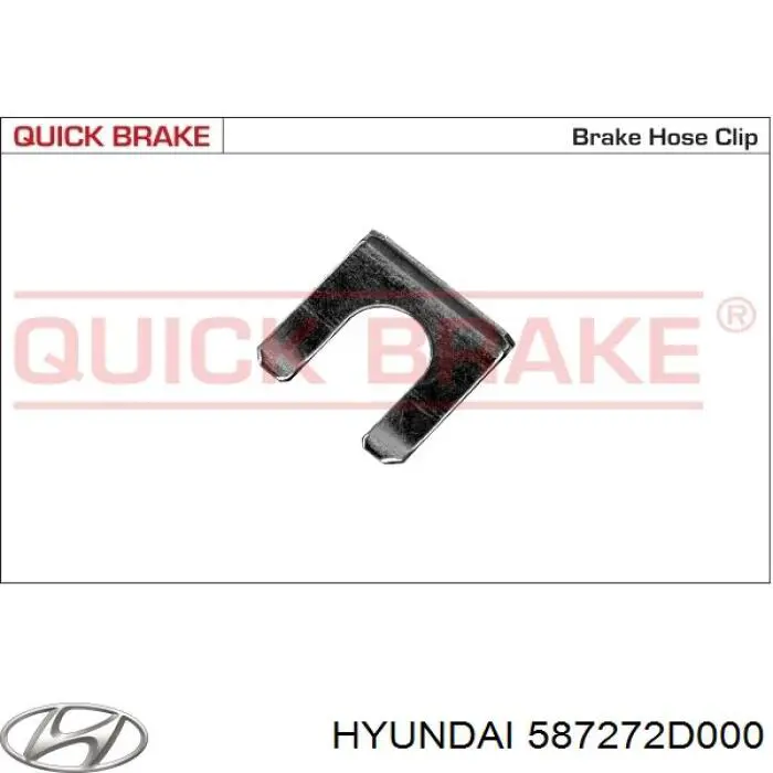  587272D000 Hyundai/Kia