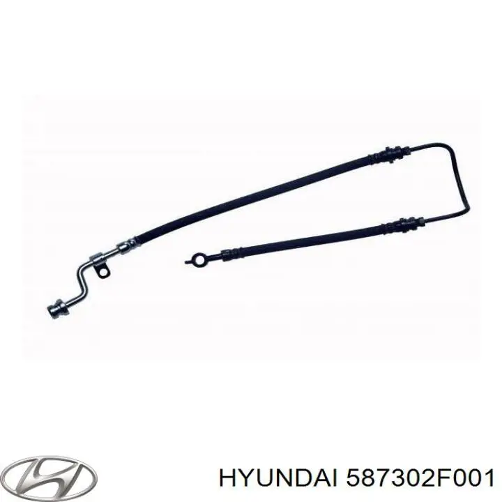 Шланг тормозной передний, левый Hyundai/Kia 587302F001 цена, от 17.74 USD