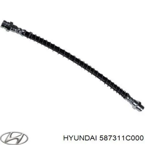 Шланг тормозной передний левый 587311C000 Hyundai/Kia
