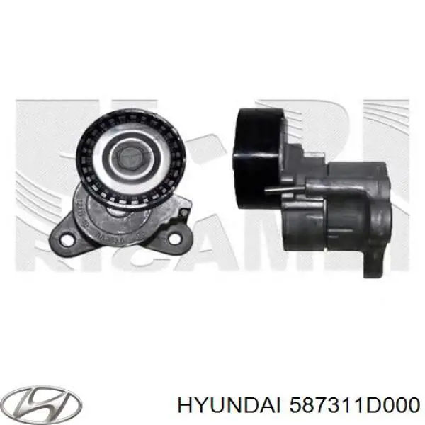 Купить 587311D000 Hyundai/Kia Шланг тормозной передний левый