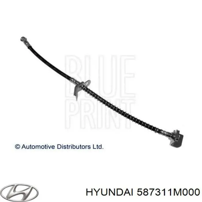 Шланг тормозной передний, левый Hyundai/Kia 587311M000 цена, от 20.32 USD