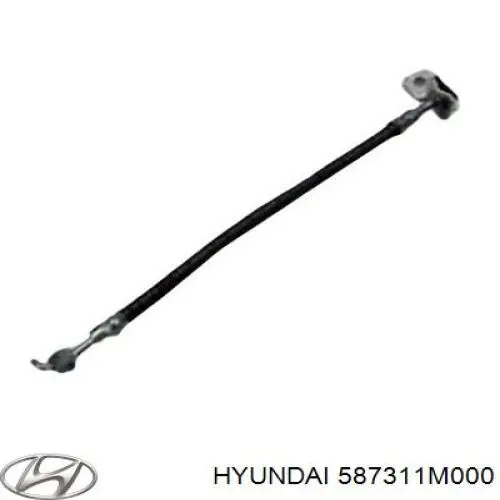 Купить 587311M000 Hyundai/Kia Шланг тормозной передний левый