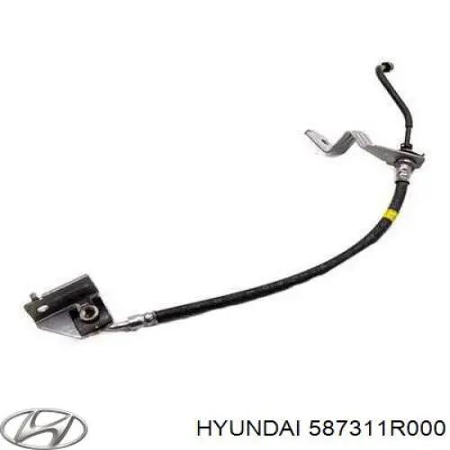 Шланг тормозной передний левый 587311R000 Hyundai/Kia