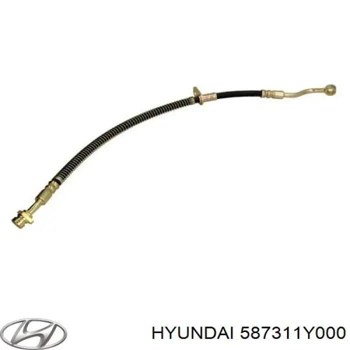 Шланг тормозной передний, левый Hyundai/Kia 587311Y000 цена, от 27.26 USD