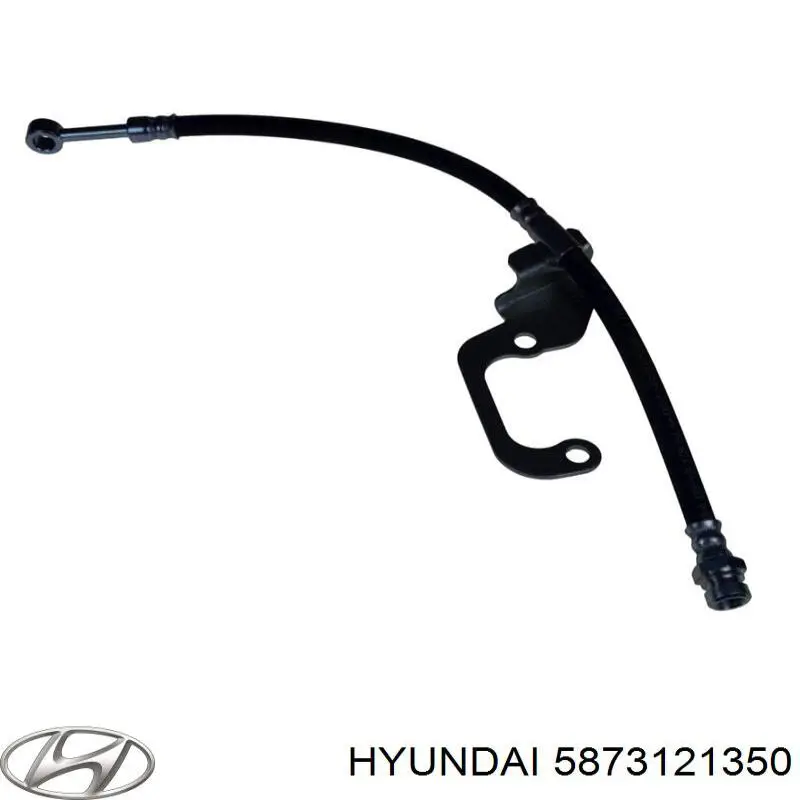  Шланг тормозной передний Hyundai Sonata 3