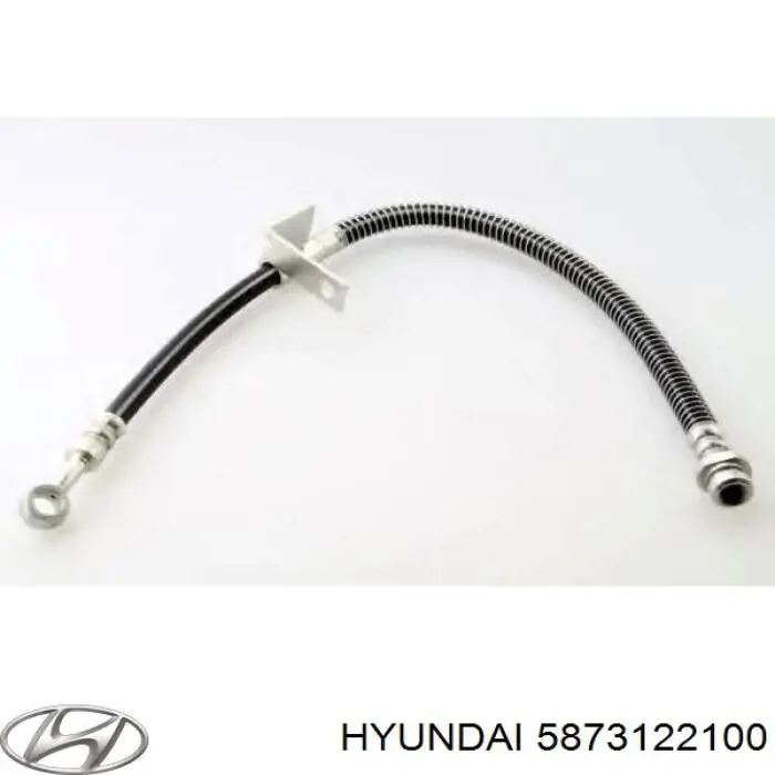 Шланг тормозной передний левый 5873122100 Hyundai/Kia