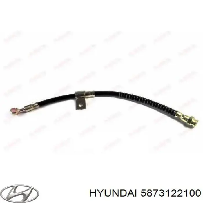 Передний левый тормозной шланг Hyundai/Kia 5873122100