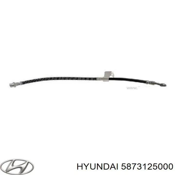 Шланг тормозной передний левый 5873125000 Hyundai/Kia