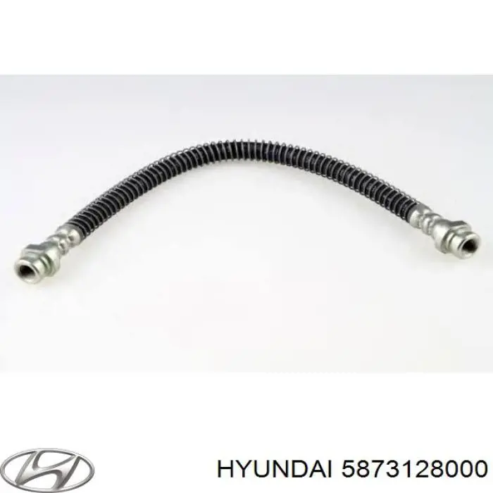 5873128000 Hyundai/Kia шланг тормозной передний