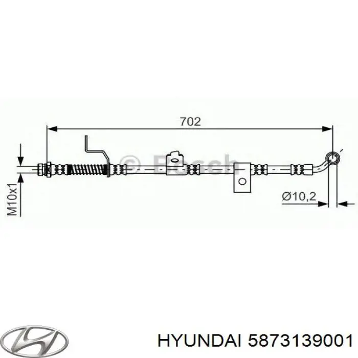  5873139001 Hyundai/Kia