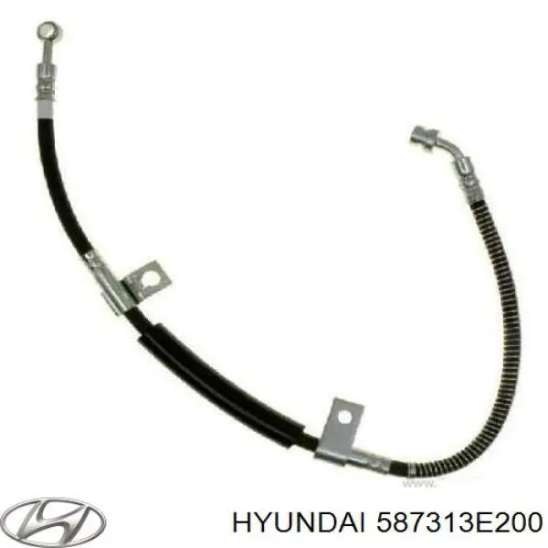 Шланг тормозной передний левый 587313E200 Hyundai/Kia