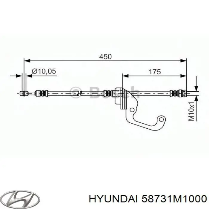  58731M1000 Hyundai/Kia