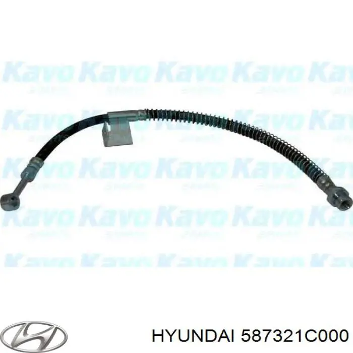 587321C000 Hyundai/Kia Шланг тормозной передний правый