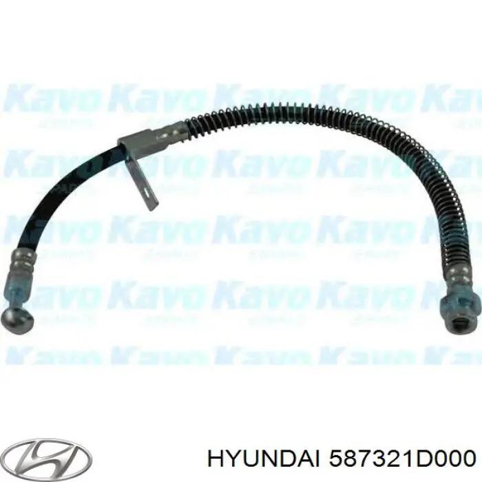 Передний правый тормозной шланг Hyundai/Kia 587321D000