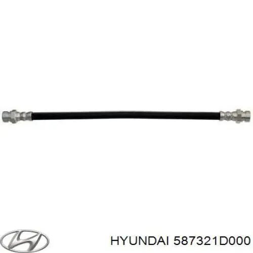 Шланг тормозной передний правый 587321D000 Hyundai/Kia