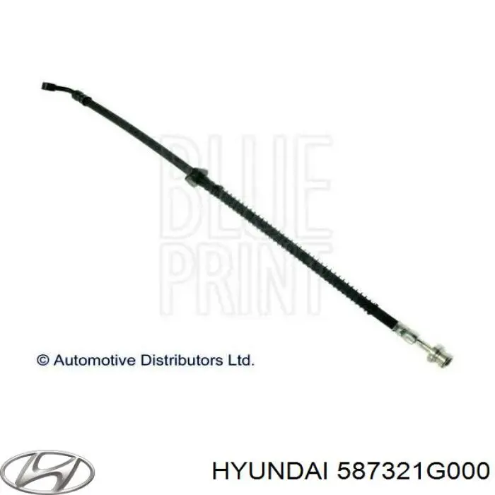 Шланг тормозной передний правый 587321G000 Hyundai/Kia