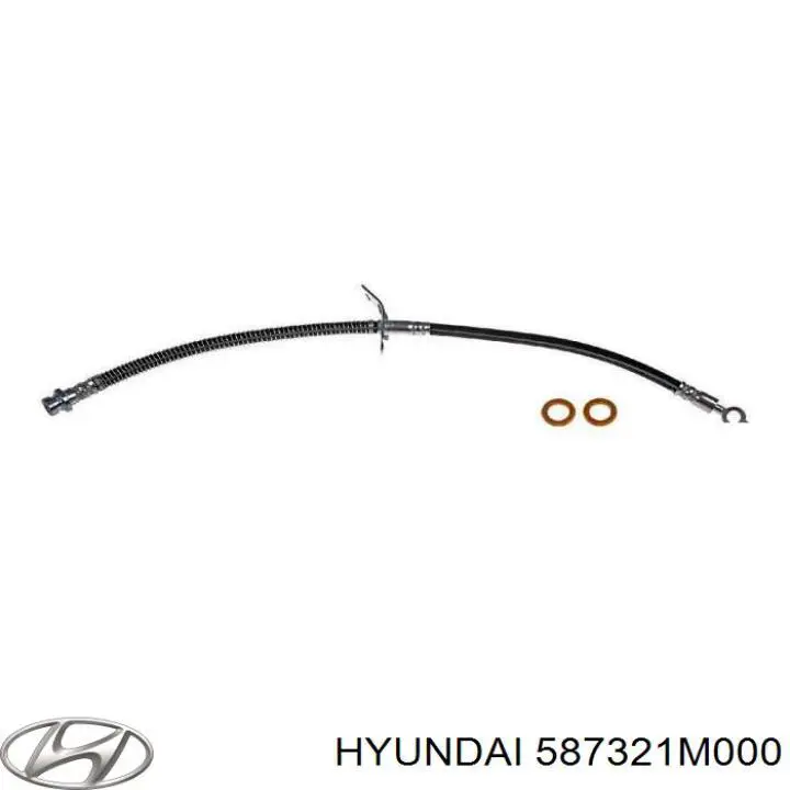 Тормозной шланг Hyundai/Kia 587321M000 цена, от 17.28 USD