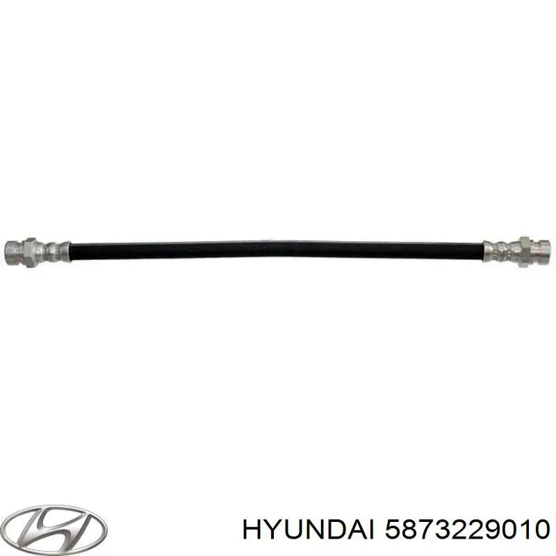Передний правый тормозной шланг Delphi LH6047