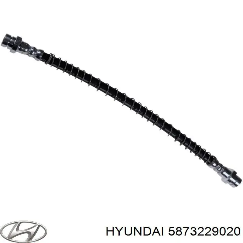 5873229020 Hyundai/Kia Шланг тормозной передний правый