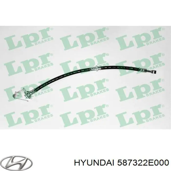 Шланг тормозной передний правый 587322E000 Hyundai/Kia