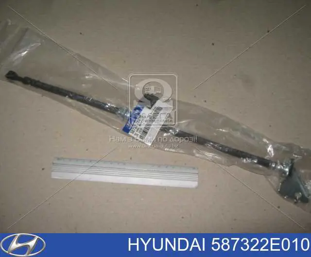 Шланг тормозной передний правый Hyundai/Kia 587322E010