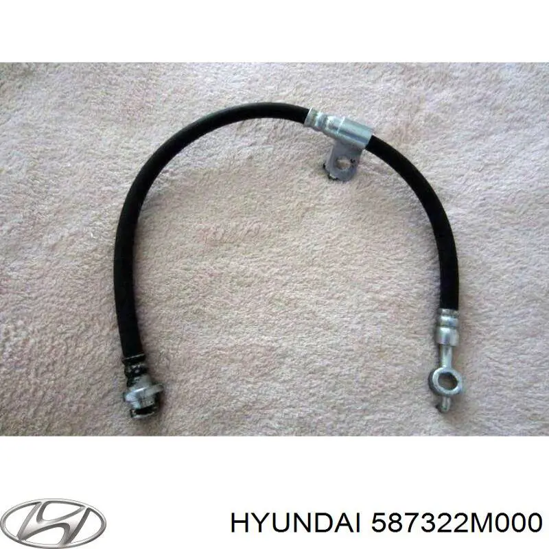 Купить 587322M000 Hyundai/Kia Шланг тормозной передний, правый