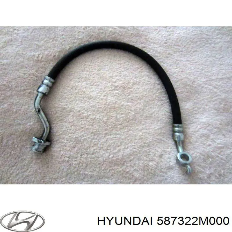 Шланг тормозной передний правый 587322M000 Hyundai/Kia