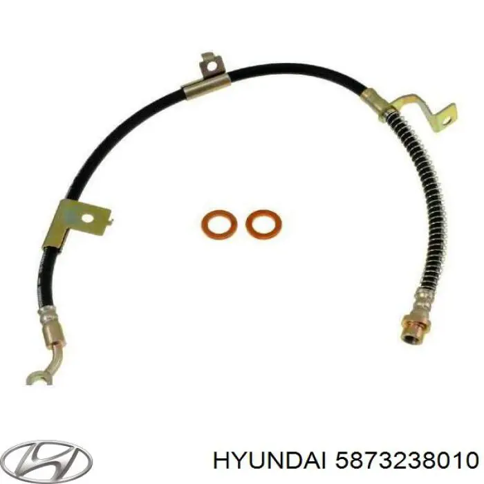Тормозной шланг Hyundai/Kia 5873238010 цена, от 25.34 USD