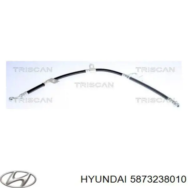 Купить 5873238010 Hyundai/Kia Шланг тормозной передний, правый