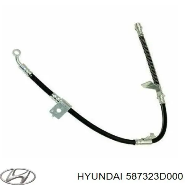Шланг тормозной передний правый Hyundai/Kia 587323D000