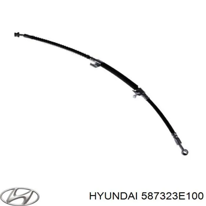 Передний правый тормозной шланг Hyundai/Kia 587323E100