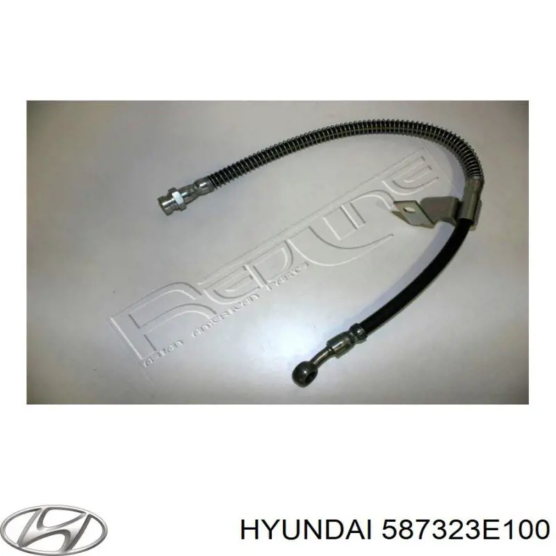 Купить 587323E100 Hyundai/Kia Шланг тормозной передний, правый