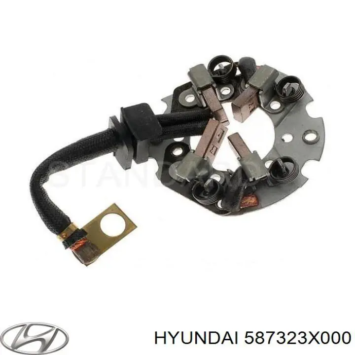 Купить 587323X000 Hyundai/Kia Шланг тормозной передний, правый