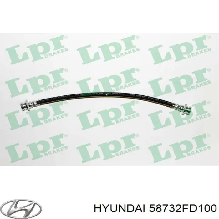 Купить 58732FD100 Hyundai/Kia Шланг тормозной передний