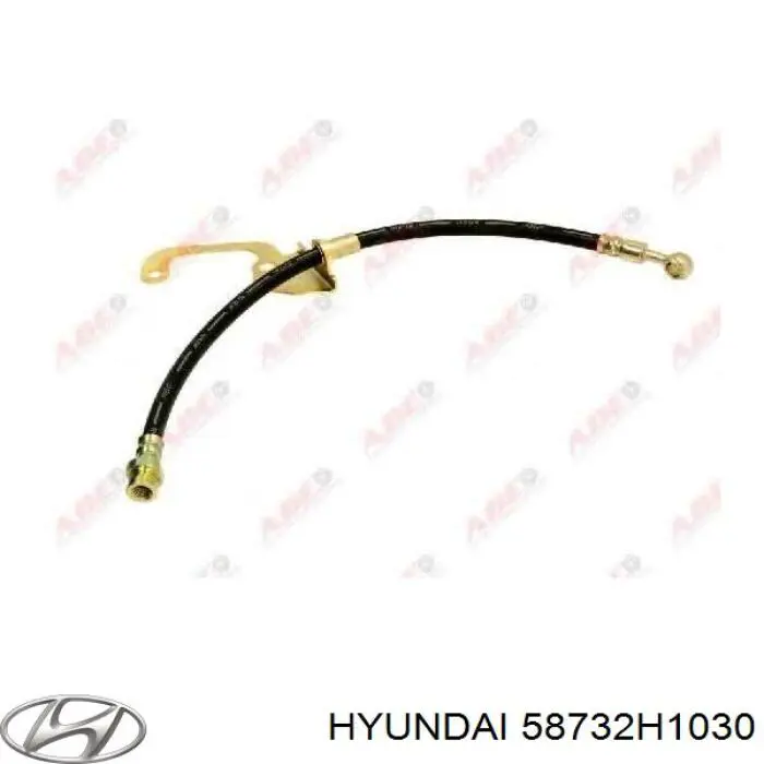 Шланг тормозной передний правый 58732H1030 Hyundai/Kia